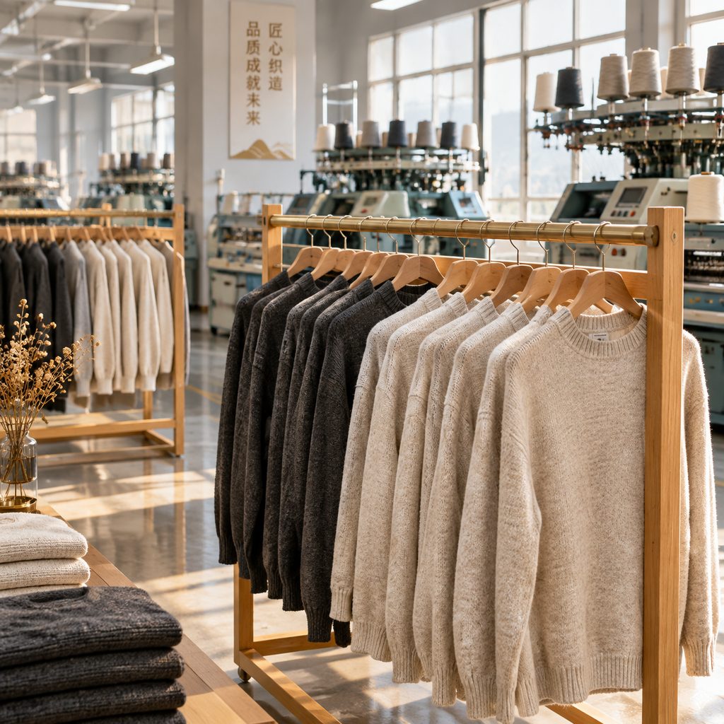 China Knitwear Factory Tour: Inside YL knit's Dongguan Operations