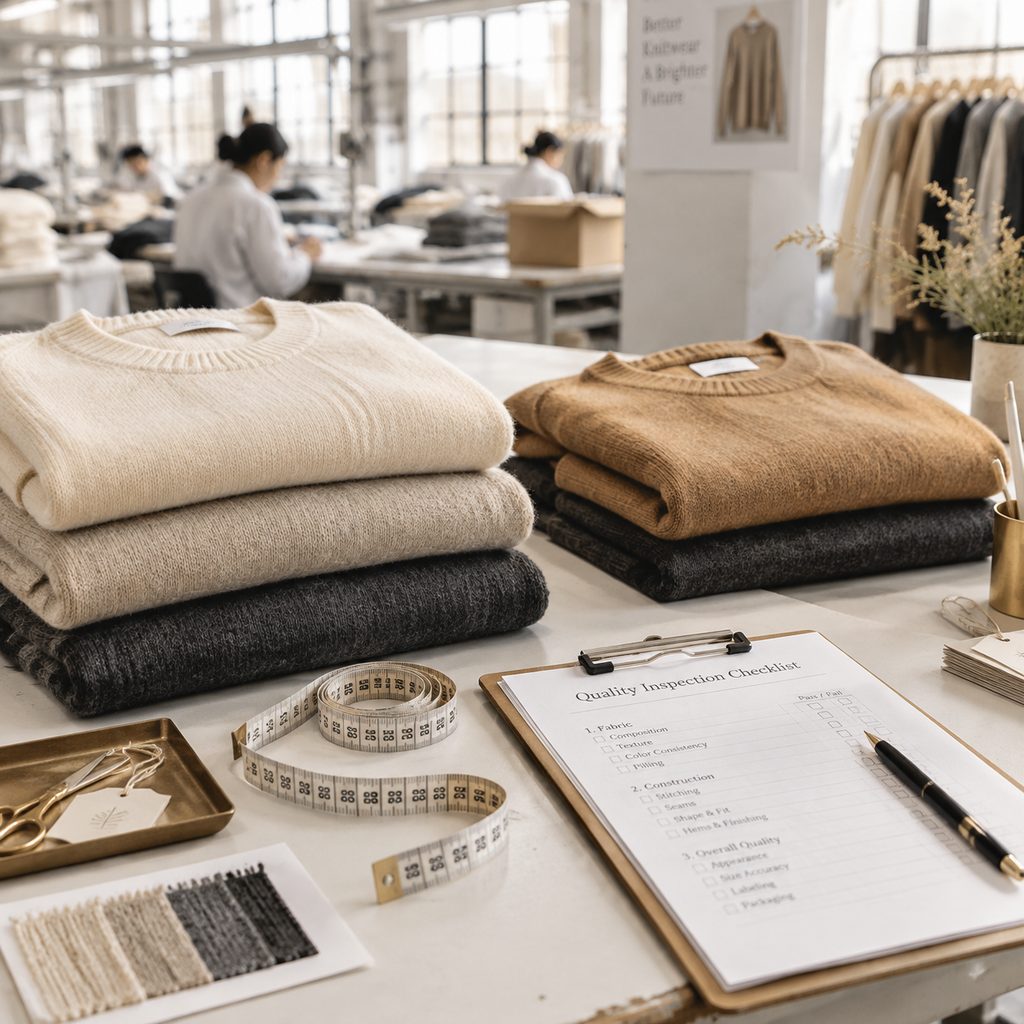 Pre-Shipment Knitwear Inspection: How YL Knit Cuts Defect Rates for Global Buyers