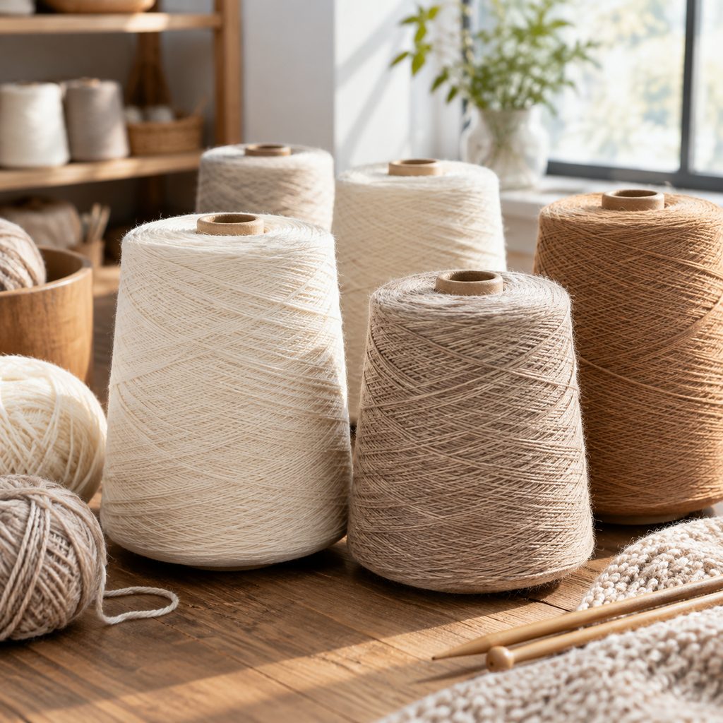 Knitwear Yarn Sourcing Guide: Wool, Cotton, and Blends for Buyers