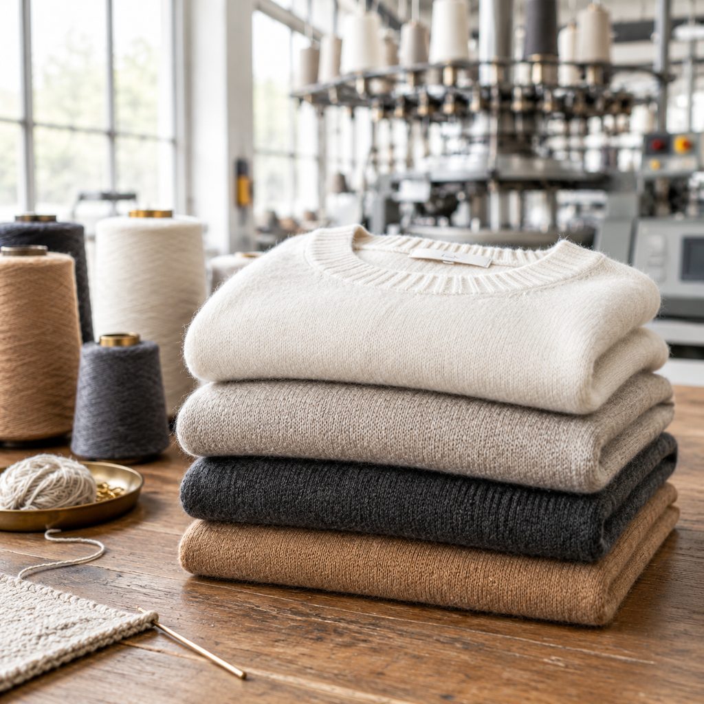 Why Sweater MOQ 100 Pcs Is Possible: YL Knit's Flexible Production Model
