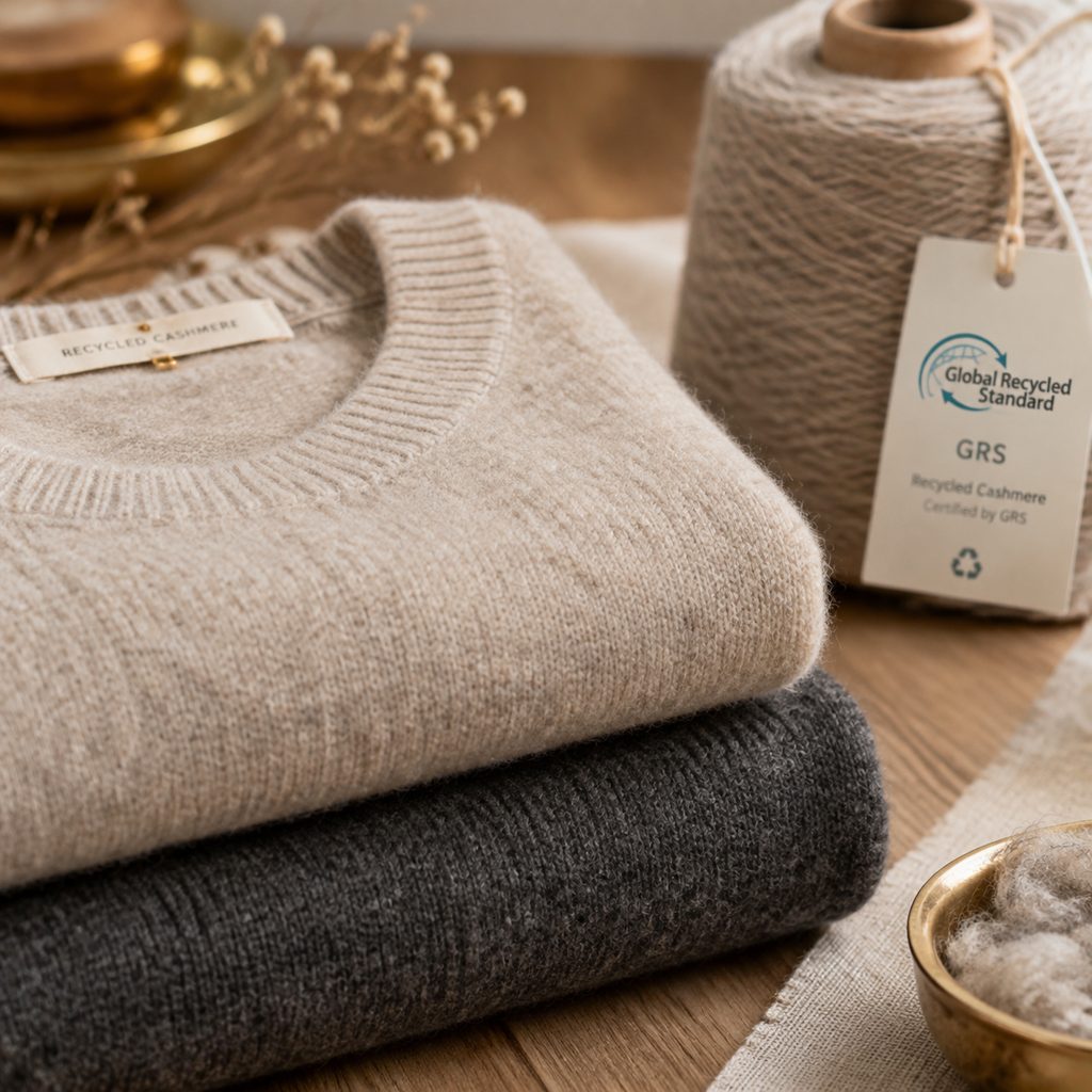 YL Knit Adds GRS-Certified Recycled Cashmere Line for Sustainable Sweaters