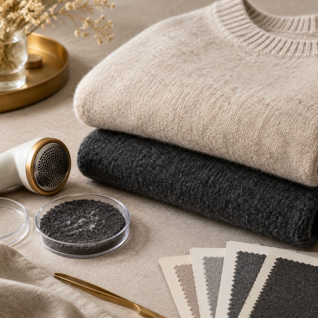 Knitwear Sweater Durability Testing: How Pilling and Colorfastness Shape Quality
