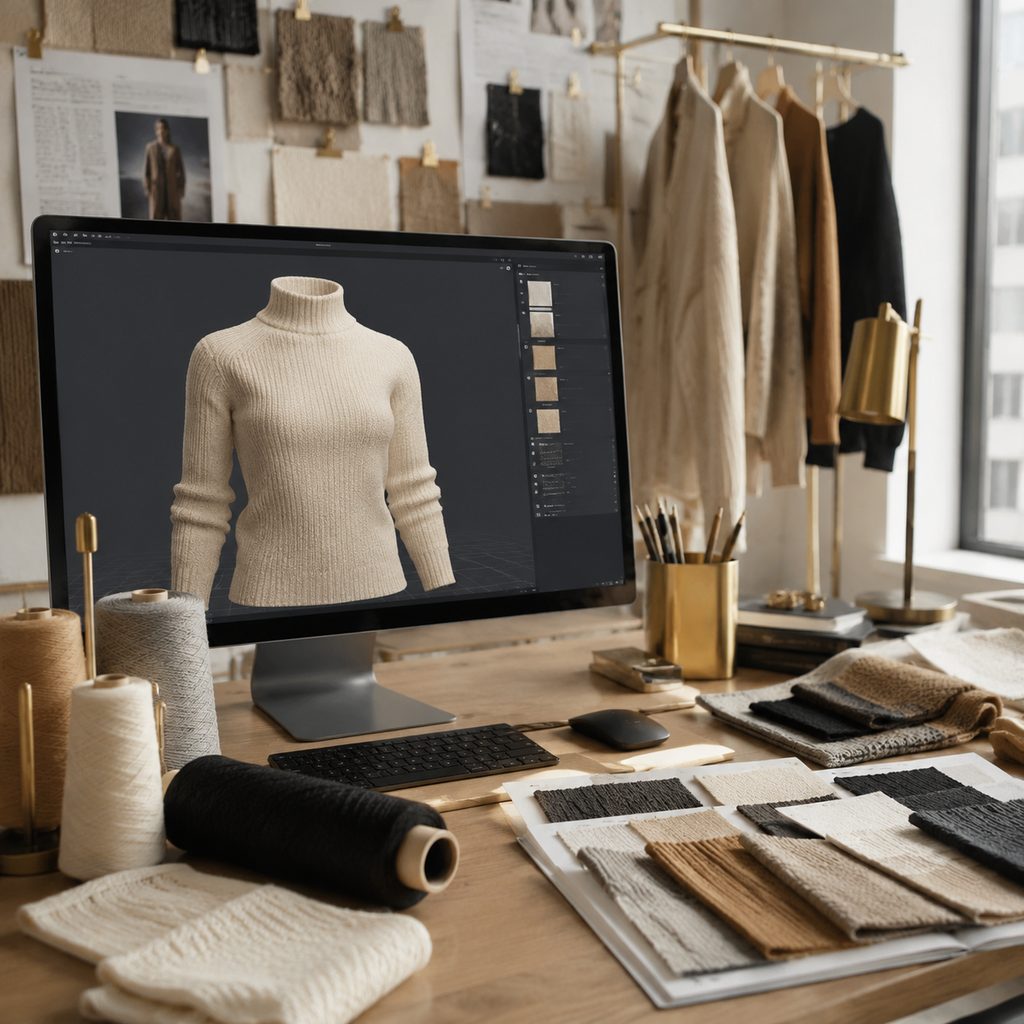 Knitwear CAD & 3D Virtual Sampling: How YL Knit Cuts Development Time