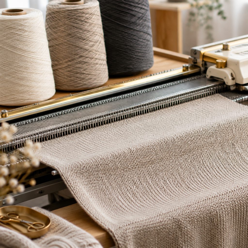 Knitwear Needle Selection: How Gauge Choices Shape Sweater Cost and Hand Feel